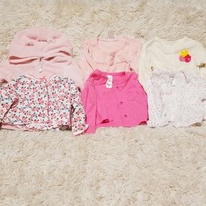 Bundle 6 jackets! 6 mo size